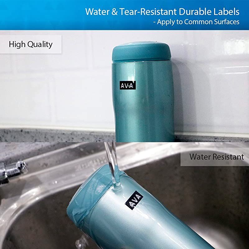 Compatible 1 Inch Label Tape Replacement for Brother TZe251 Ptouch Label Tape 24mm 094 Laminated White TZe251 TZe TZ Tape for Brother PTouch PTD600 PTP710BT PTP750W Label Maker 4Pack