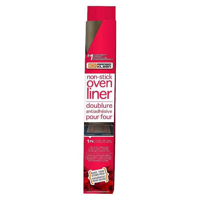 Range Kleen 16.3"x 23" Nonstick Oven Liner Bronze