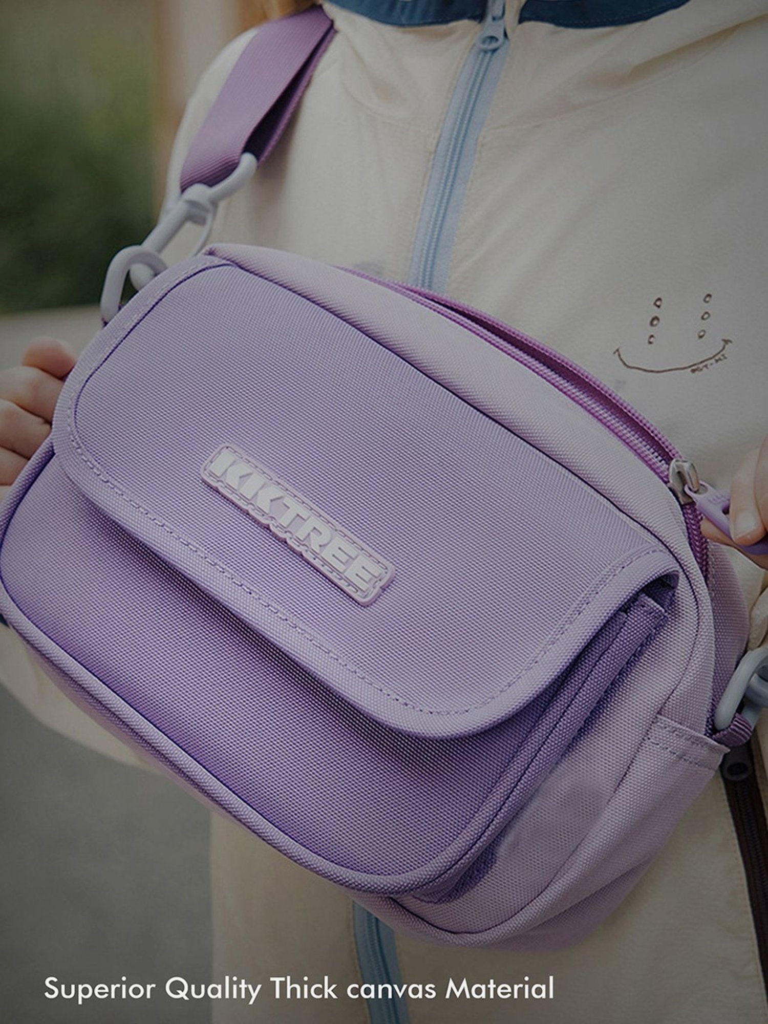 Little Surprise Box Purple Solid Small Handbag