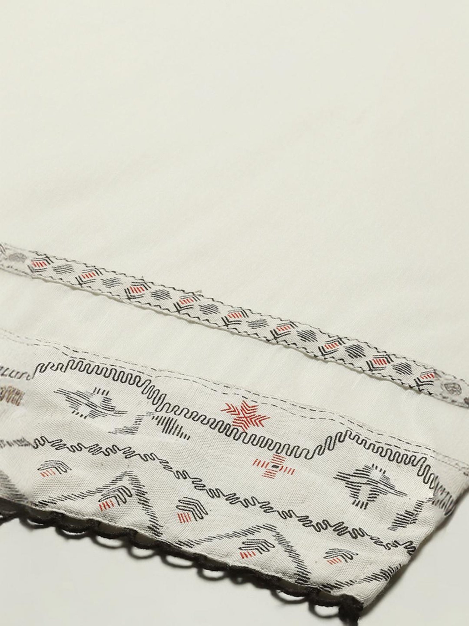 Stylum Multicolor Block Print Dupatta