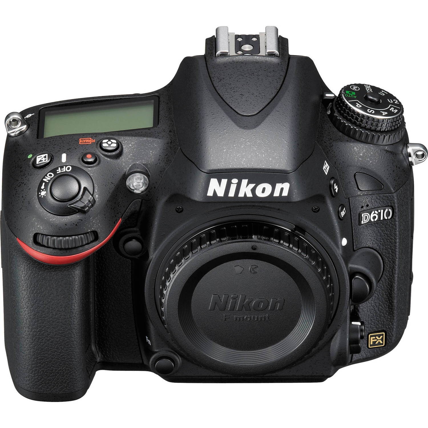 Nikon D610 DSLR Camera Advanced Bundle W/ Bag, Extra Battery, LED Light, Mic, and More - (Intl Model)