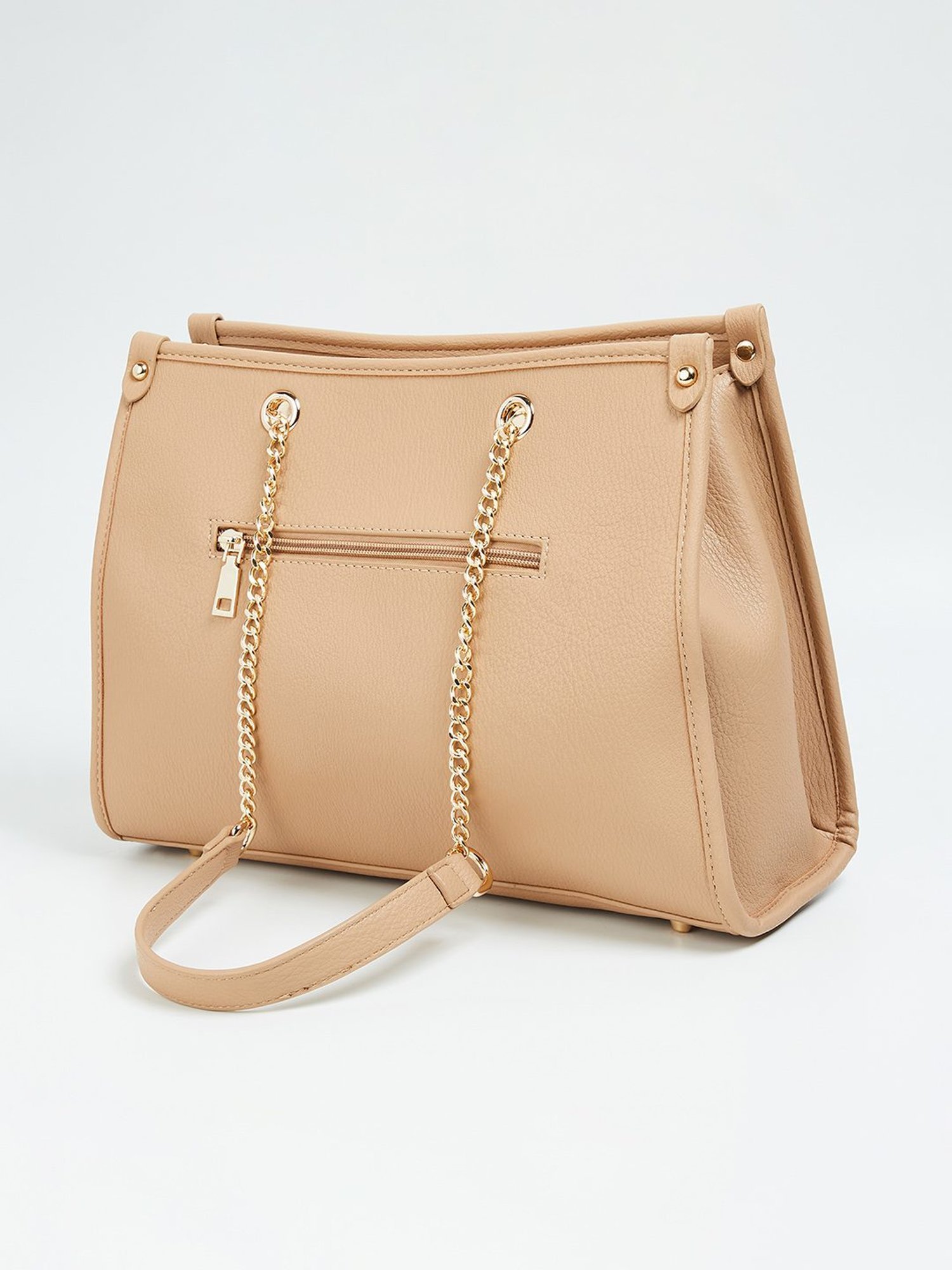 Code by Lifestyle Beige Shoulder Bag