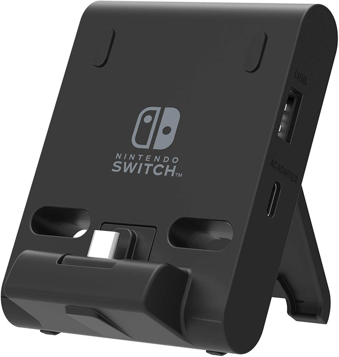 Nintendo Switch Dual USB Playstand By HORI - Officially Licensed by Nintendo