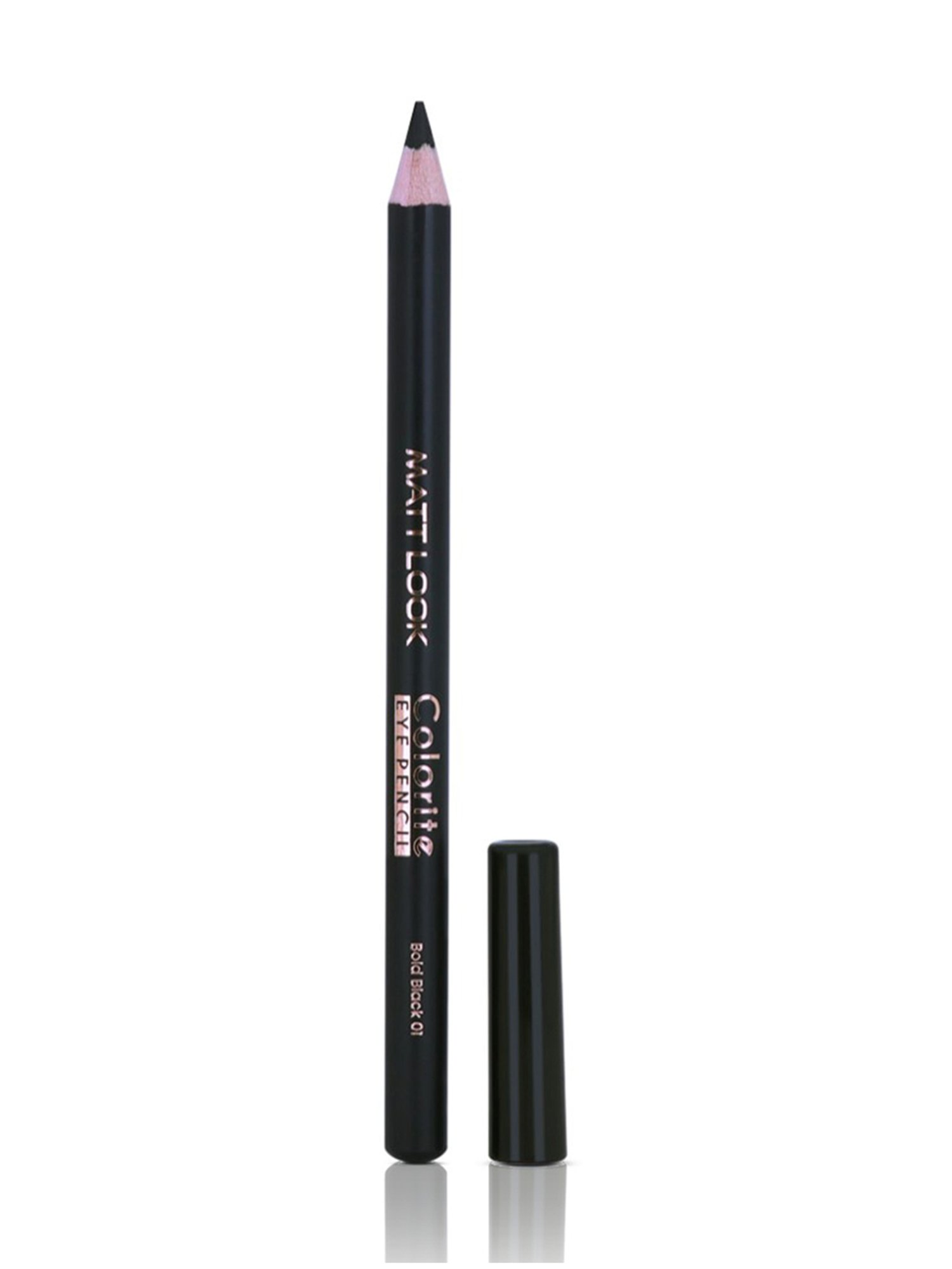 Matt Look Colorite Eye Pencil Bold Black 01 - 20 gm
