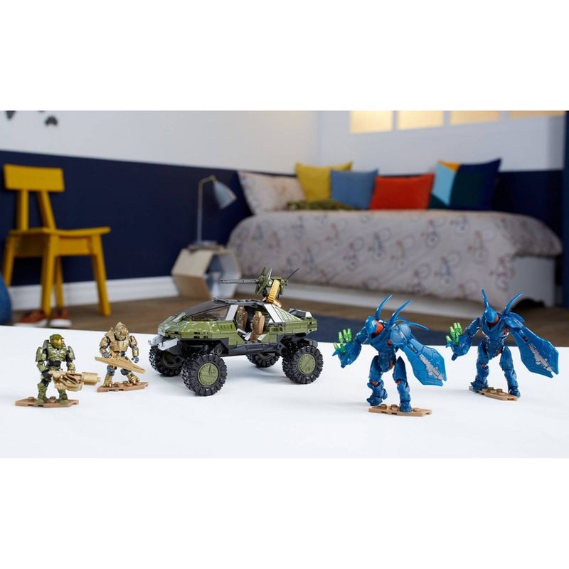 Mega Construx HALO Warthog Run Construction Set