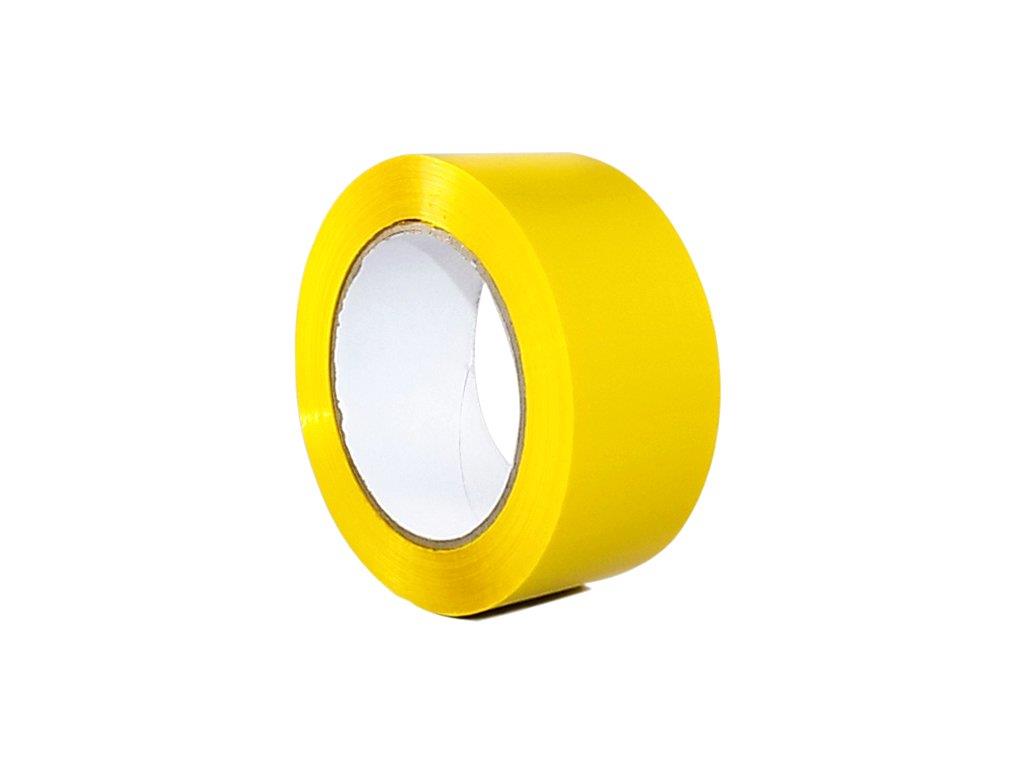 T.R.U. OPP-20C Yellow Carton Sealing Packaging Tape 2 in. wide x 110 yds. (2 mils thick)