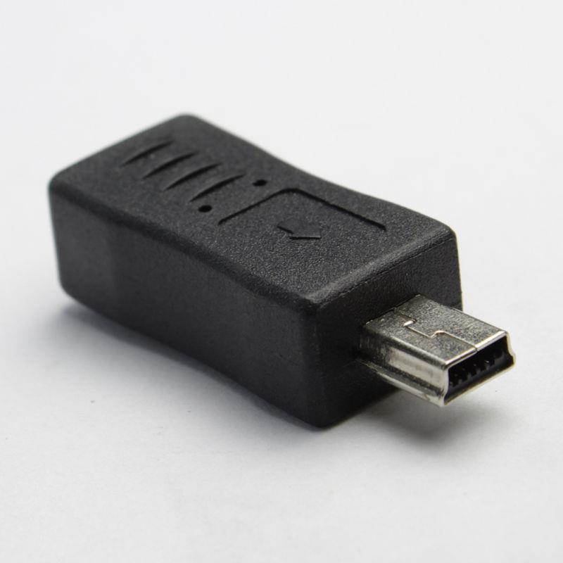 MICRO B FEMALE TO MINI USB MALE ADAPTER [Electronics], 2 Packs