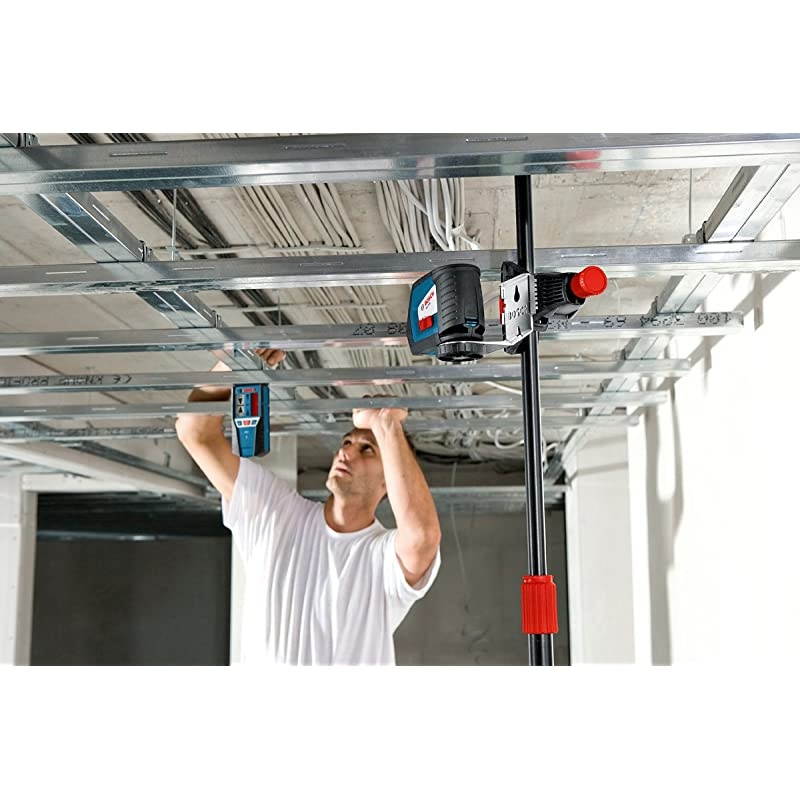 Telescoping Pole with 1/4-Inch by 20-Inch Laser Mount BP350