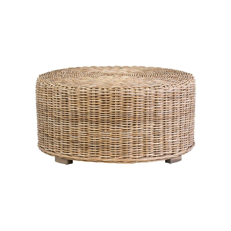 Langdon Rattan Coffee Table Natural Finish - East At Main