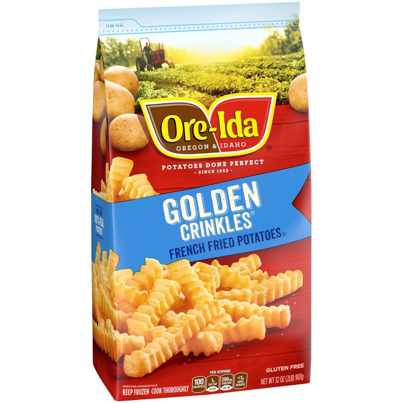 Ore-Ida Golden Crinkles Frozen French Fries - 32oz