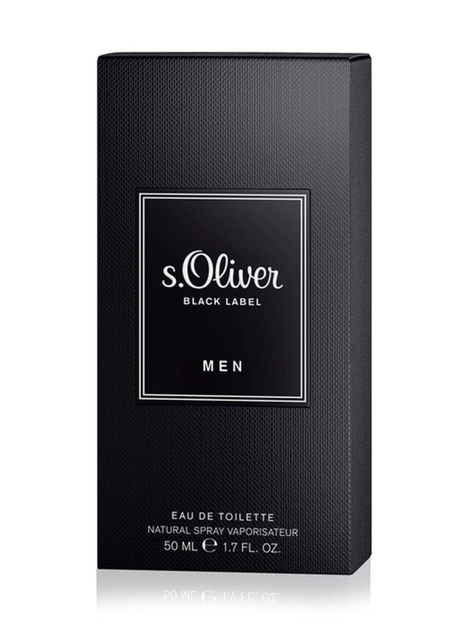 s.Oliver Black Label Eau de Toilette for Men - 50 ml