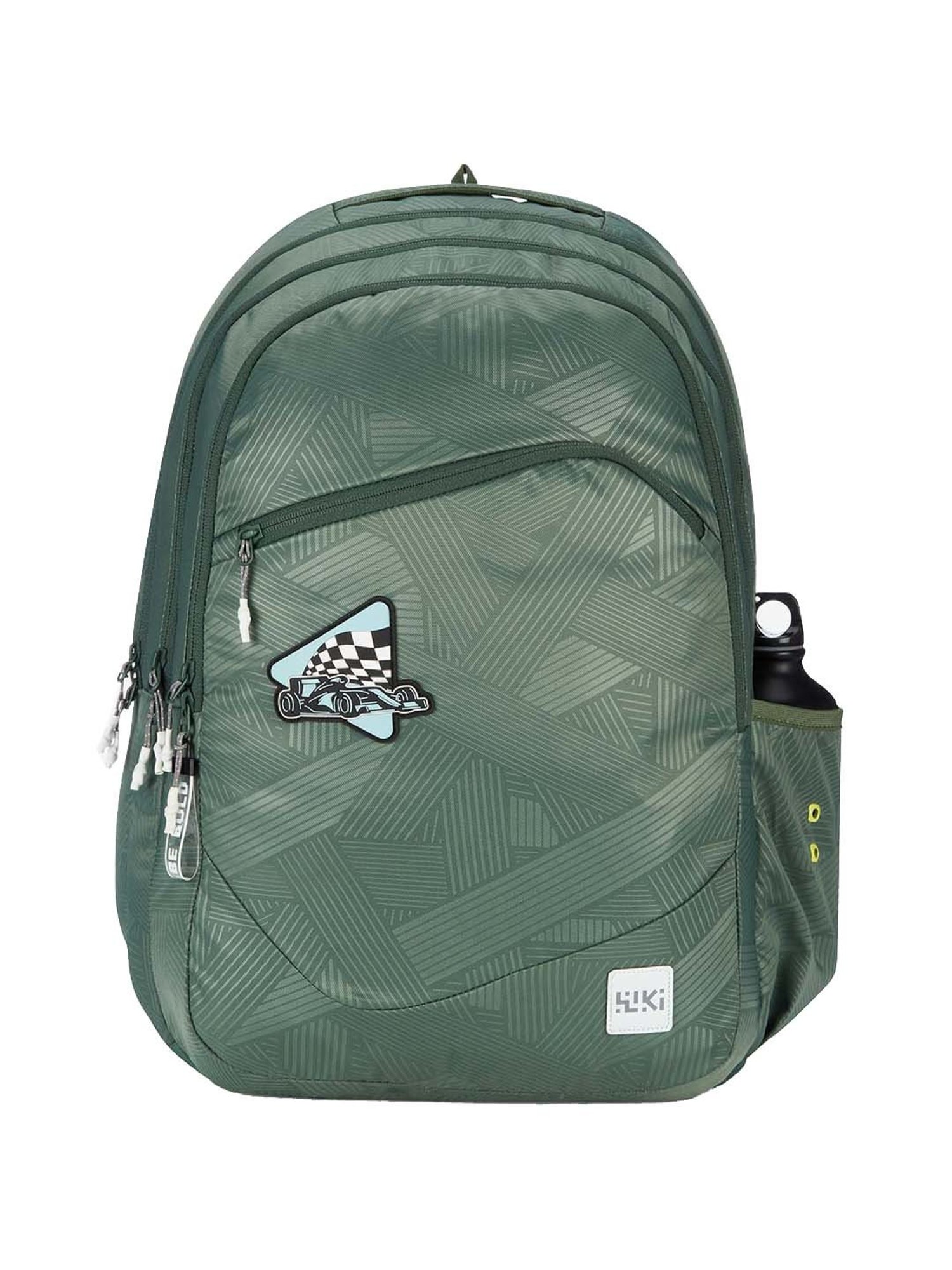 Wiki 37 Ltrs Green Medium Backpack
