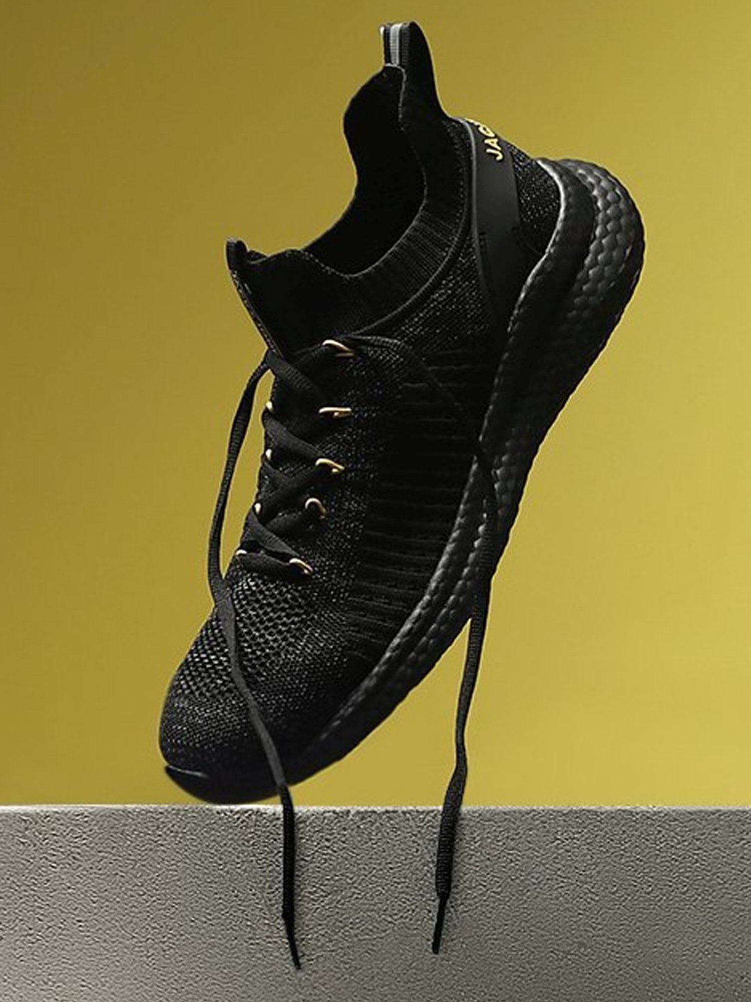 Jack & Jones Men's JFW222 CHUCK Black Casual Sneakers