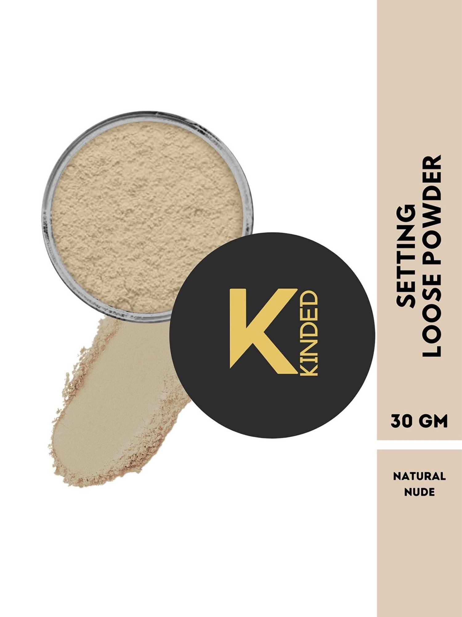 KINDED Setting Loose Powder Natural Nude - 30 gm