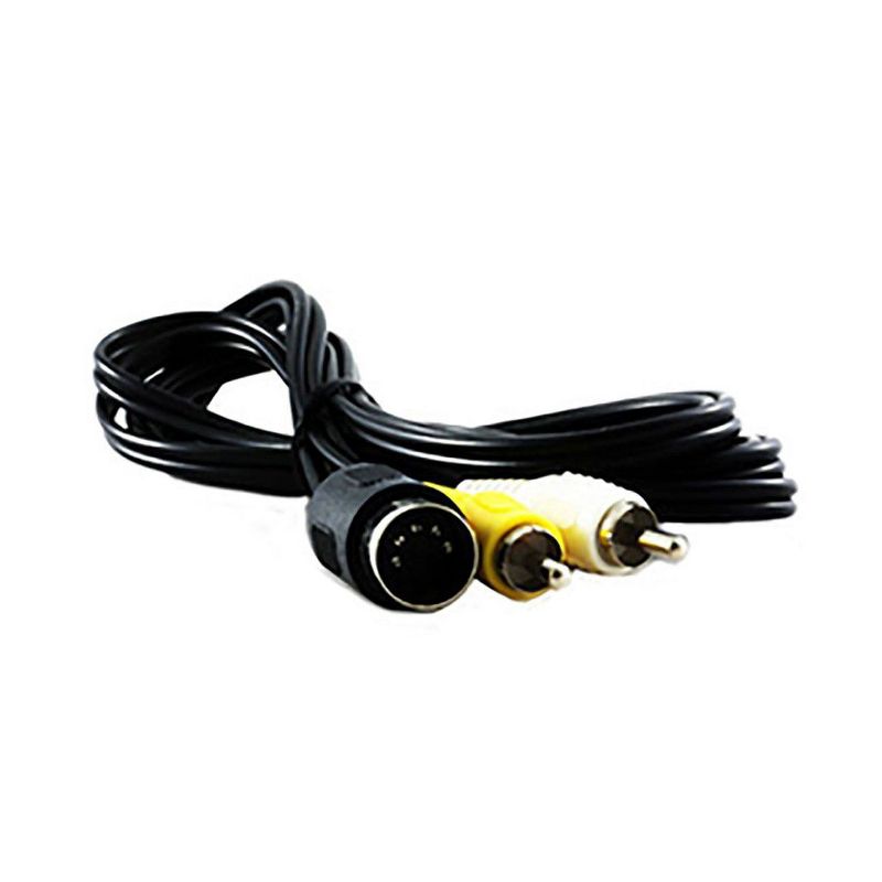 Retro-Bit 6 Feet S- Video RCA AV Cable Compatible with Sega Genesis 1