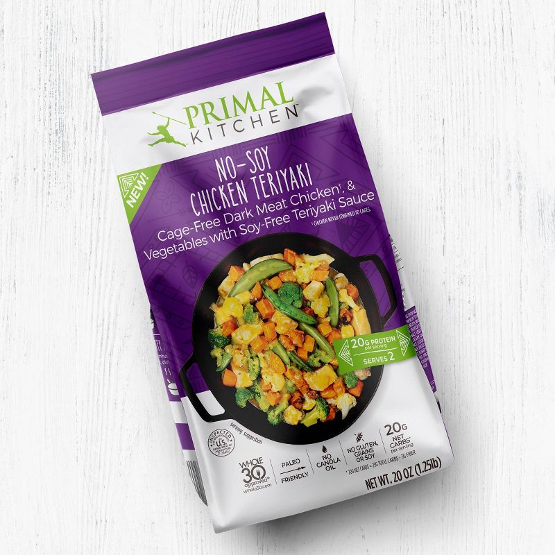 Primal Kitchen Frozen Chicken Teriyaki Skillet - 20oz