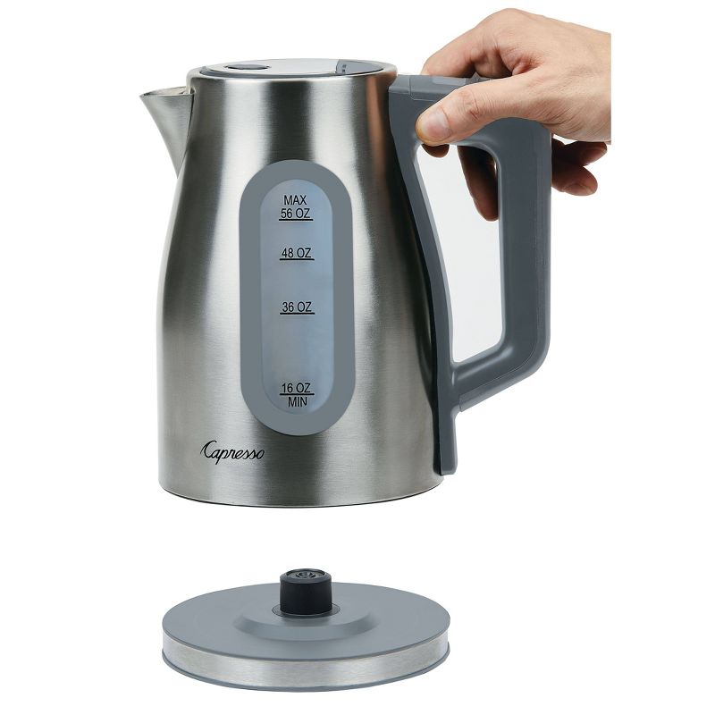 Capresso 11 Temperature Electric Water Kettle H2O Select – Stainless Steel 274.05