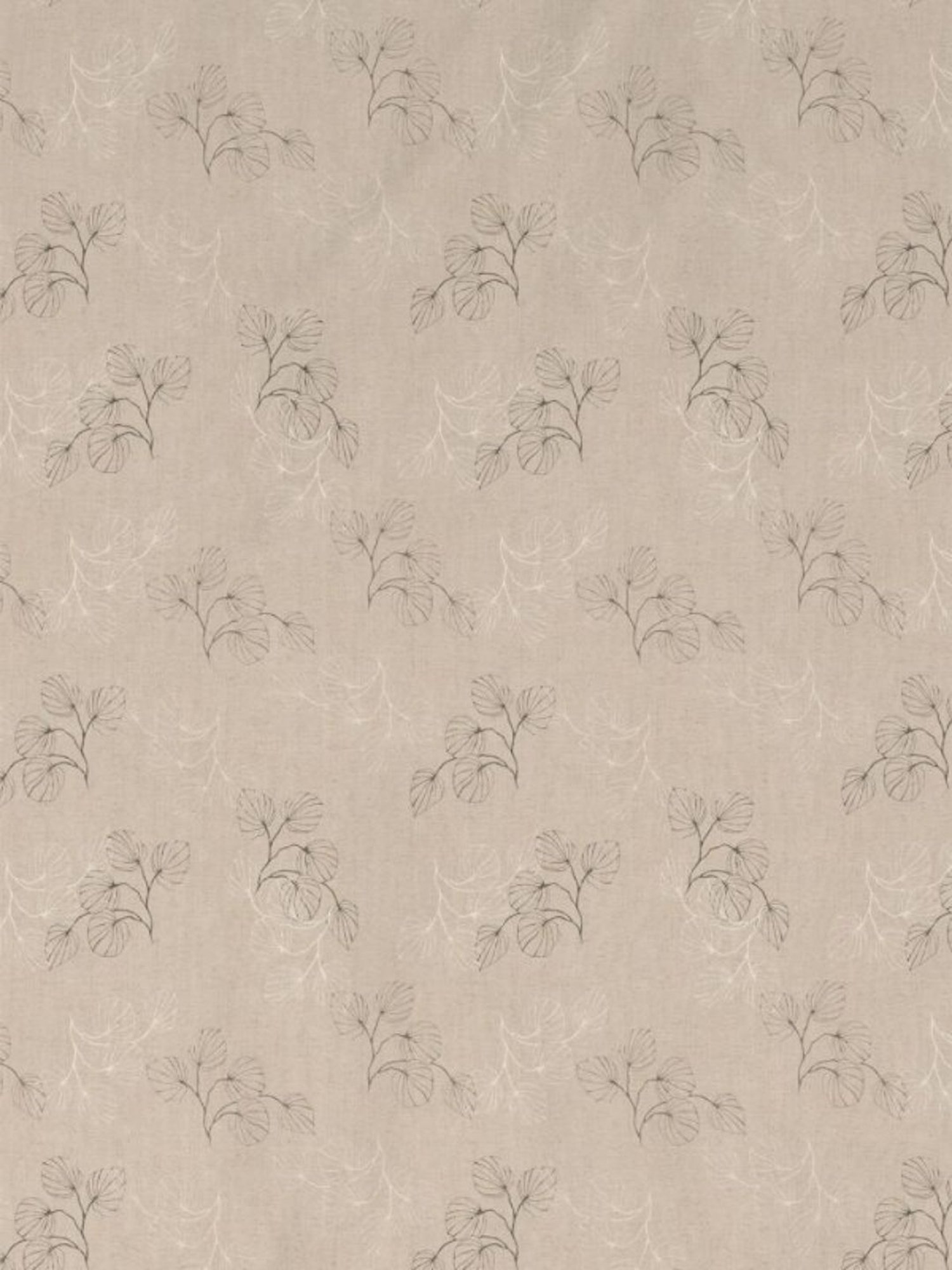 Living Roots Printed Grey 300 TC Cotton Single Diwan - Set of 8