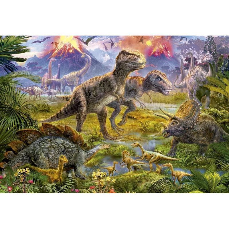 Educa Borras Dinosaur Gathering 500 Piece Jigsaw Puzzle