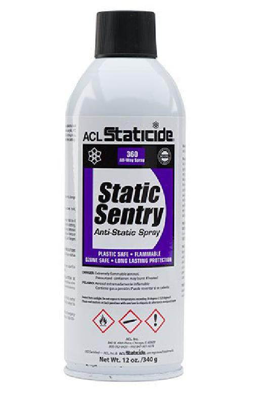 ACL STATICIDE 2006 Anti-Static Control Spray,Alcohol,12 oz.