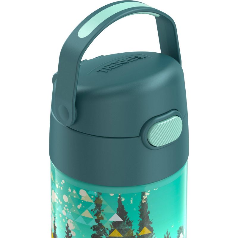 Thermos 12oz FUNtainer Water Bottle with Bail Handle - Evergreen Trees