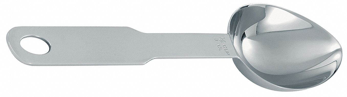 VOLLRATH 47058 Oval Measuring Scoop,1/2 Cup