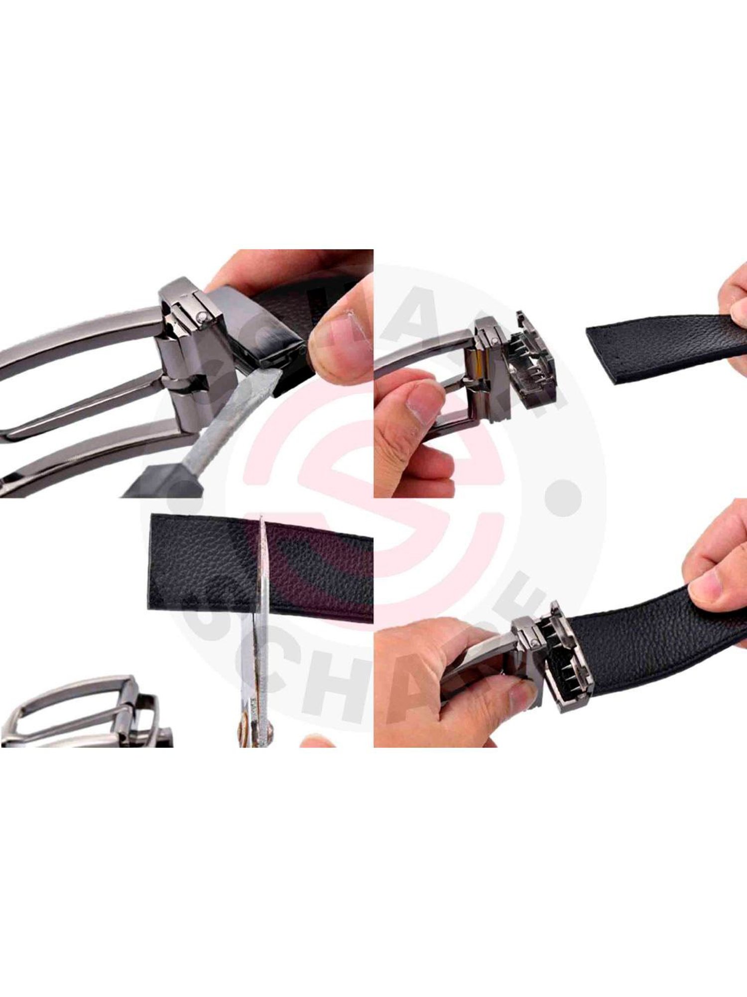 SCHARF Reversible Vegan Leather Belt's for Men