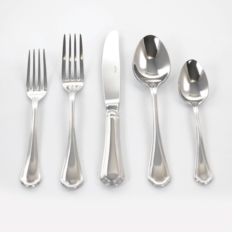 Gibson Elite 45pc Stainless Steel Trevi Silverware Set