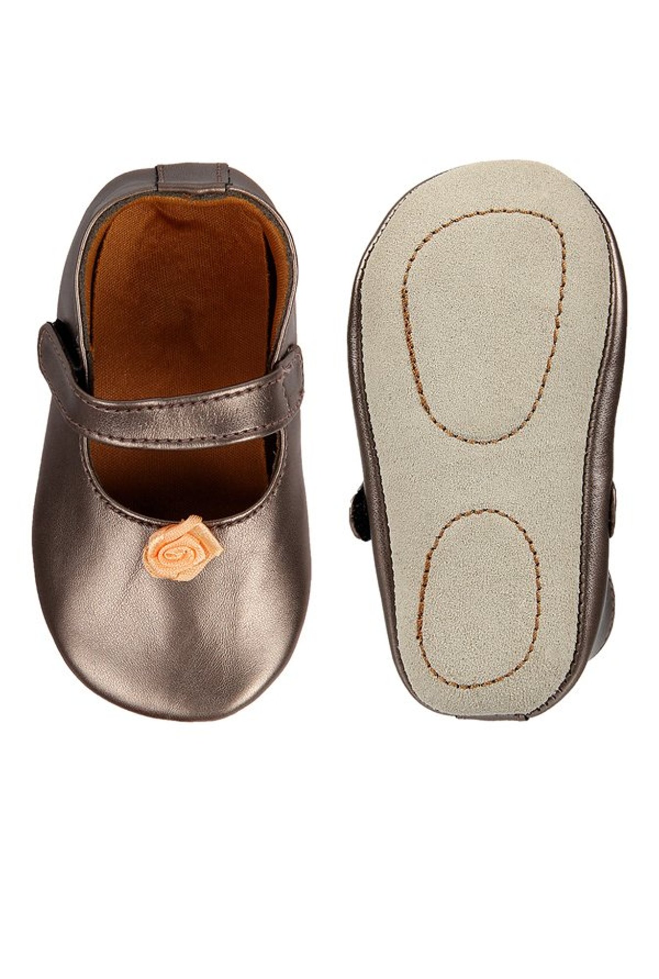 Beanz Kids Pram Sanaa Grey Velcro Shoes