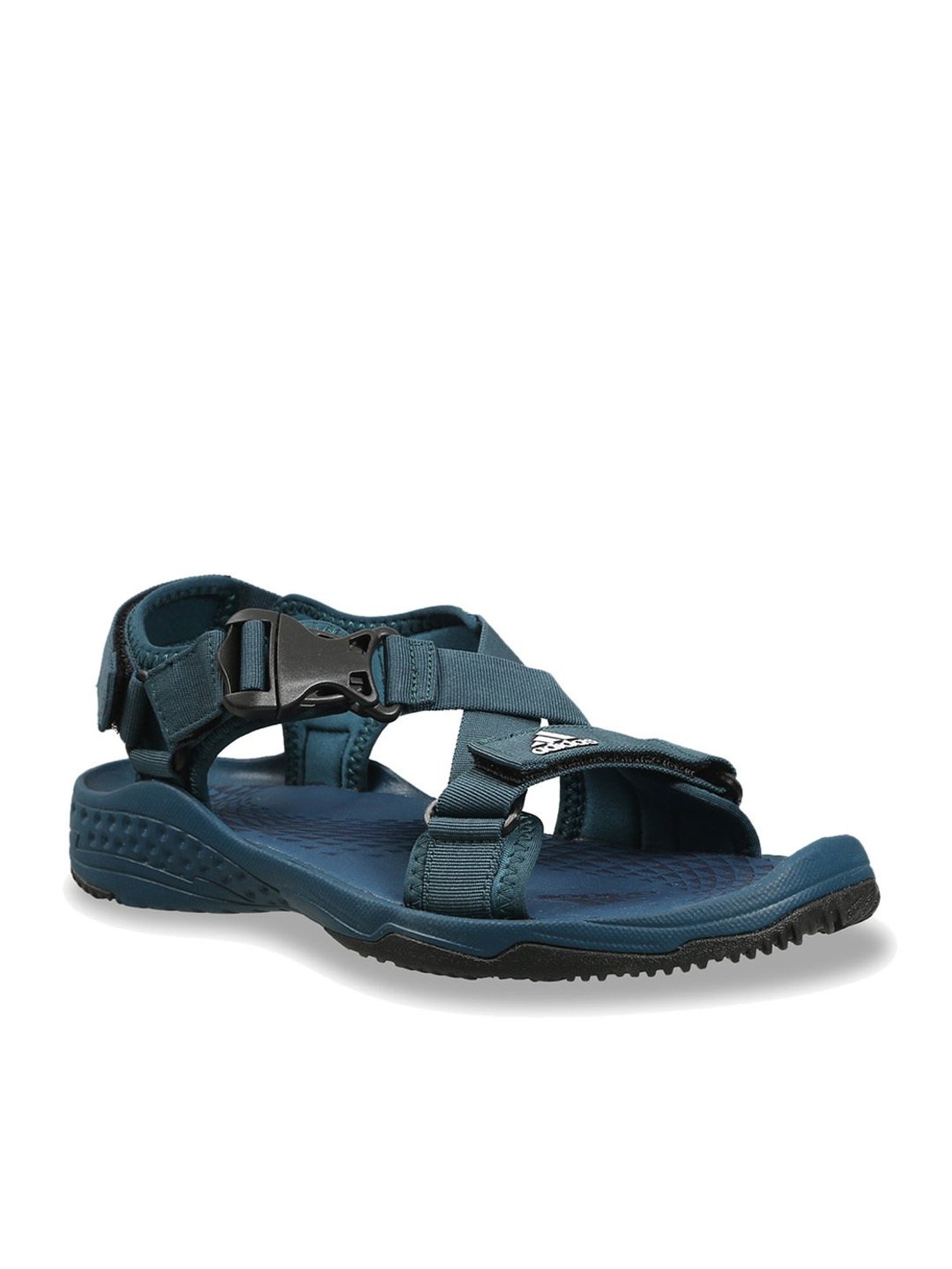 Adidas Men's ADISSEY Steel Blue Floater Sandals