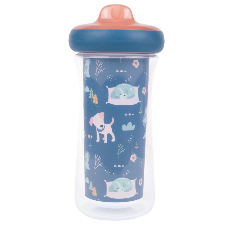The First Years 2pk Insulated Sippy Cups - 12+ Months - Pink - 9oz