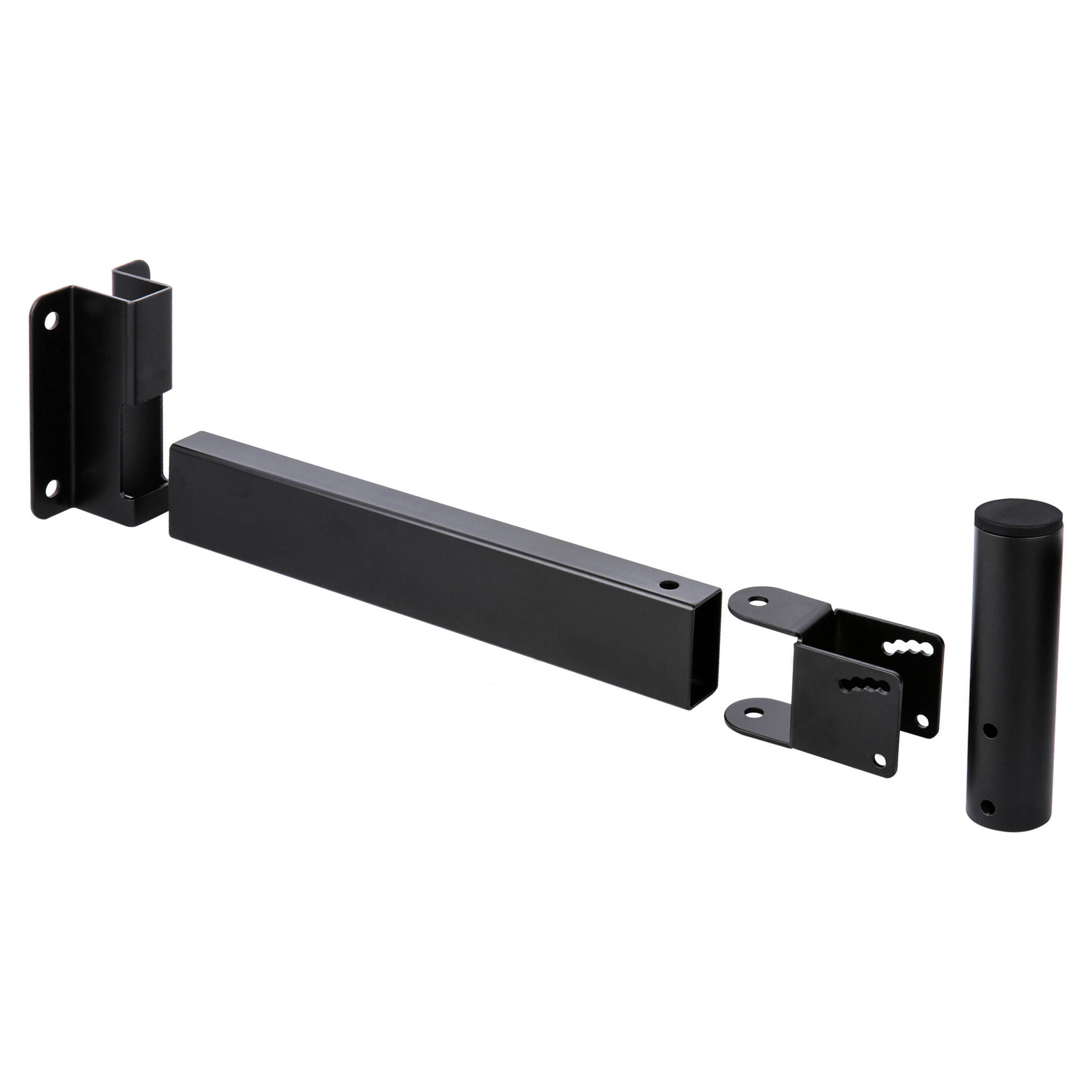 Sound Town 2-Pack Adjustable Wall Mount Speaker Brackets with 180-degree Swivel, 30-degree Angle Adjustment (STWSD-50T-PAIR)