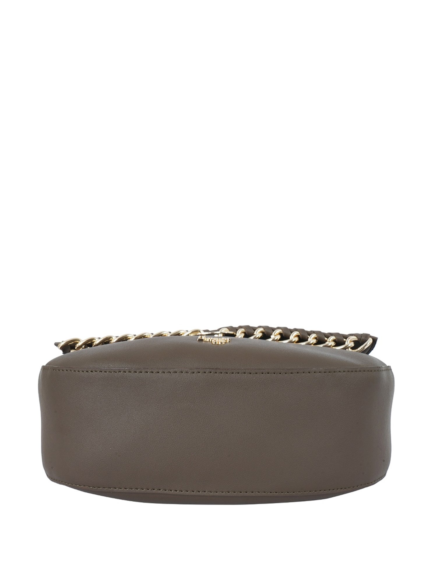 Baggit Petter Dark Brown Solid Medium Handbag