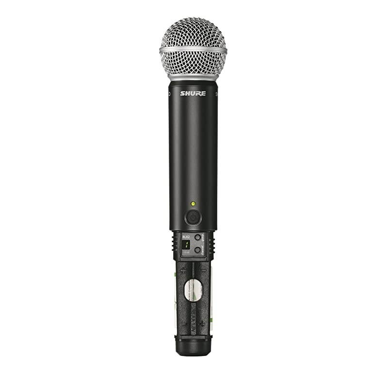 BLX24R/SM58 Rack Mount Wireless Microphone System with SM58 Handheld Vocal Mic