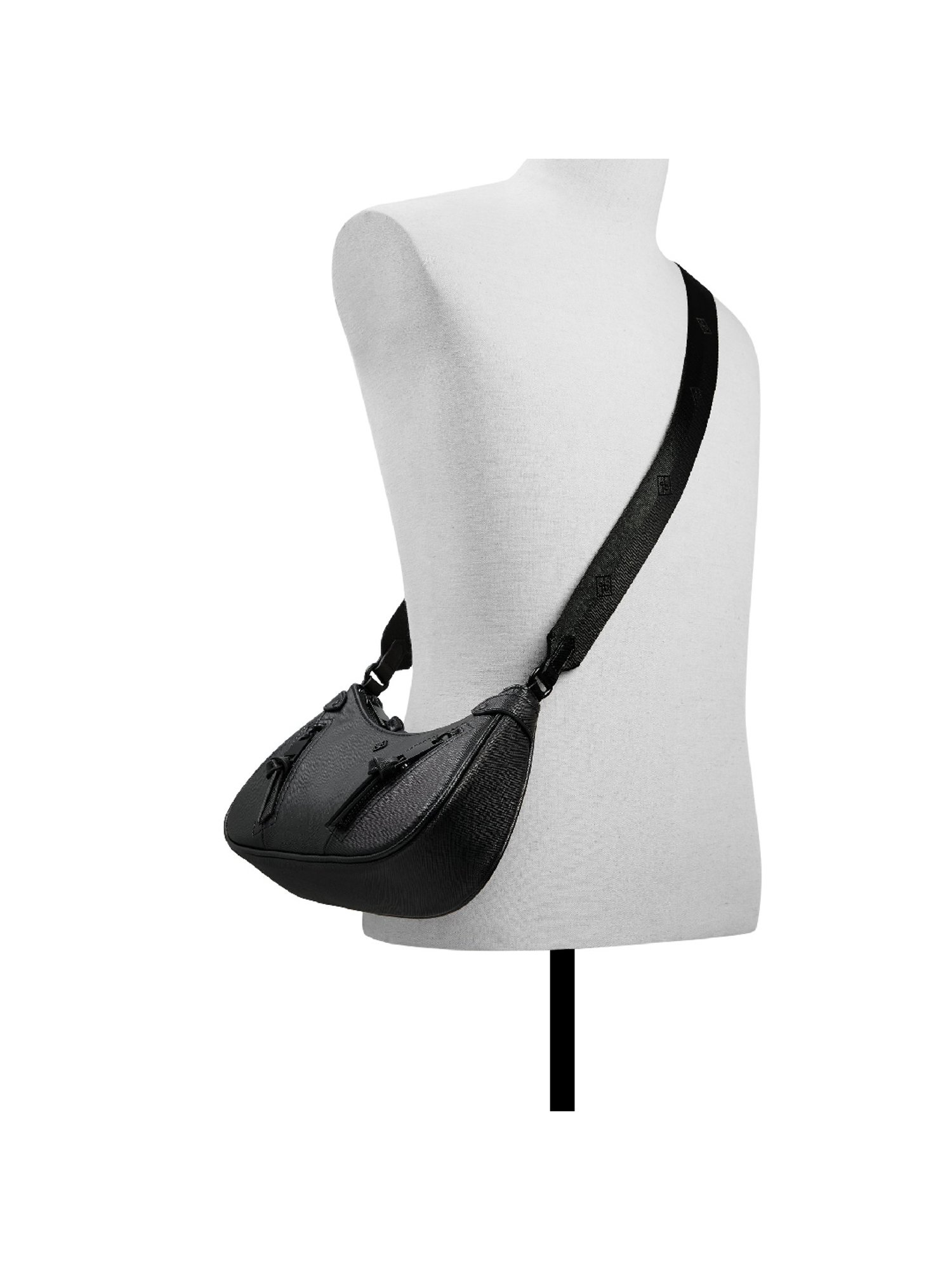 Call It Spring Black Solid Small Sling Handbag