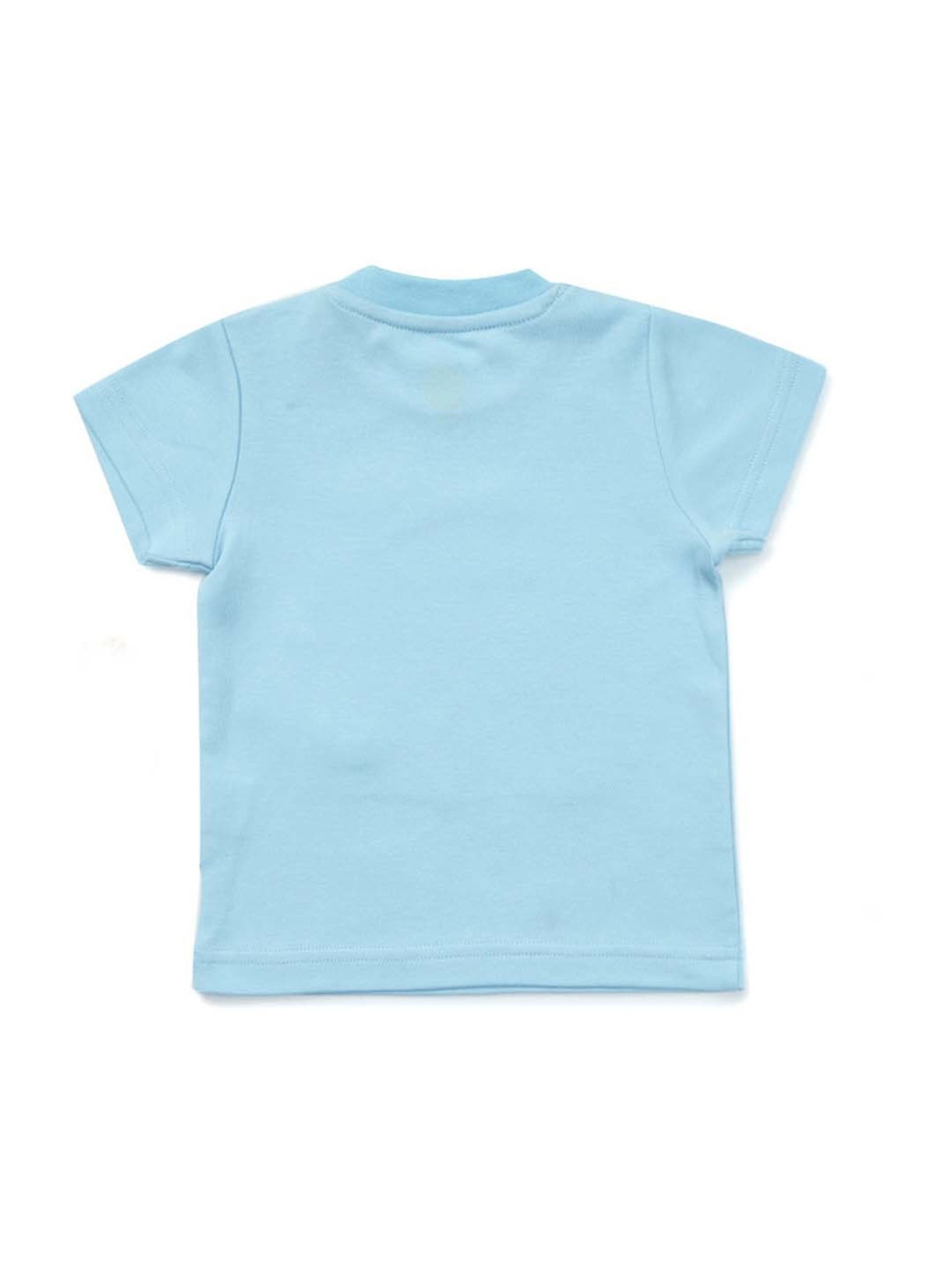 Pranava Kids Blue & Yellow Printed Top (Pack of 2)