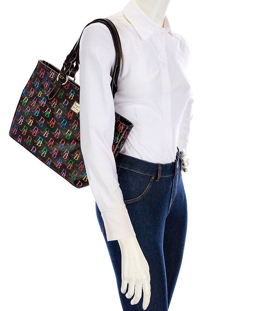 Dooney & Bourke DB75 Multi Collection Small Nelly Tote Bag