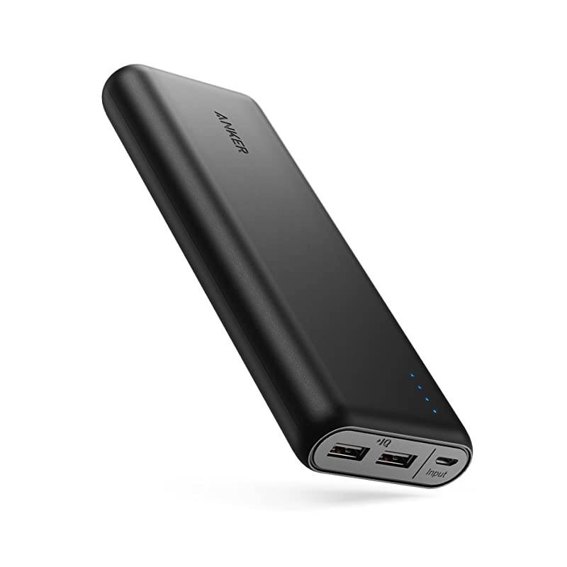 Portable Charger  PowerCore 20100mAh Ultra High Capacity Power Bank with 48A Output and PowerIQ Technology External Battery Pack for iPhone iPad amp Samsung Galaxy amp More Black