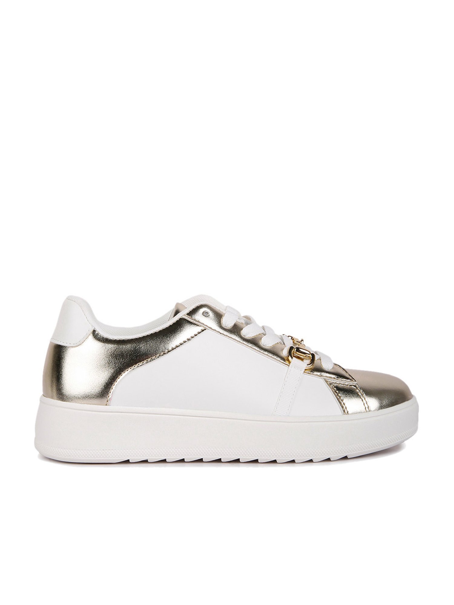 London Rag Women's Golden Casual Sneakers