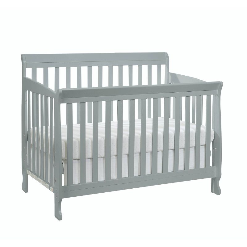 Suite Bebe Riley Lifetime Crib and Toddler Guard Rail Bundle - Gray