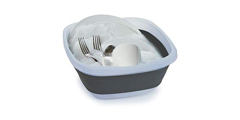 Prepworks by Progressive Collapsible Portable Sets (Large Tub and Dish Rack)