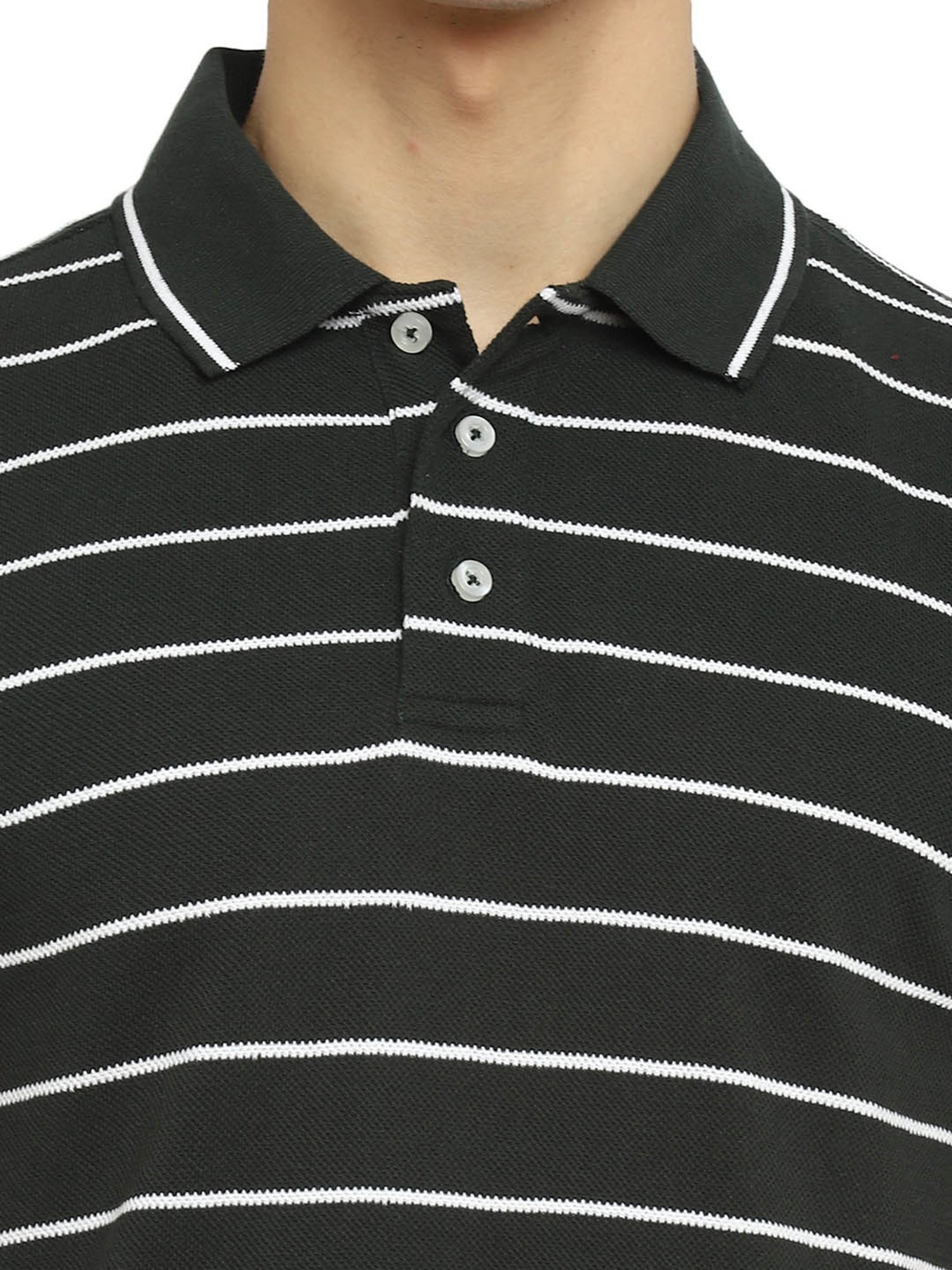 OFF LIMITS Dark Olive Polo T-Shirt