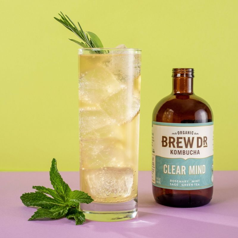 Brew Dr. Kombucha Clear Mind - 14 fl oz