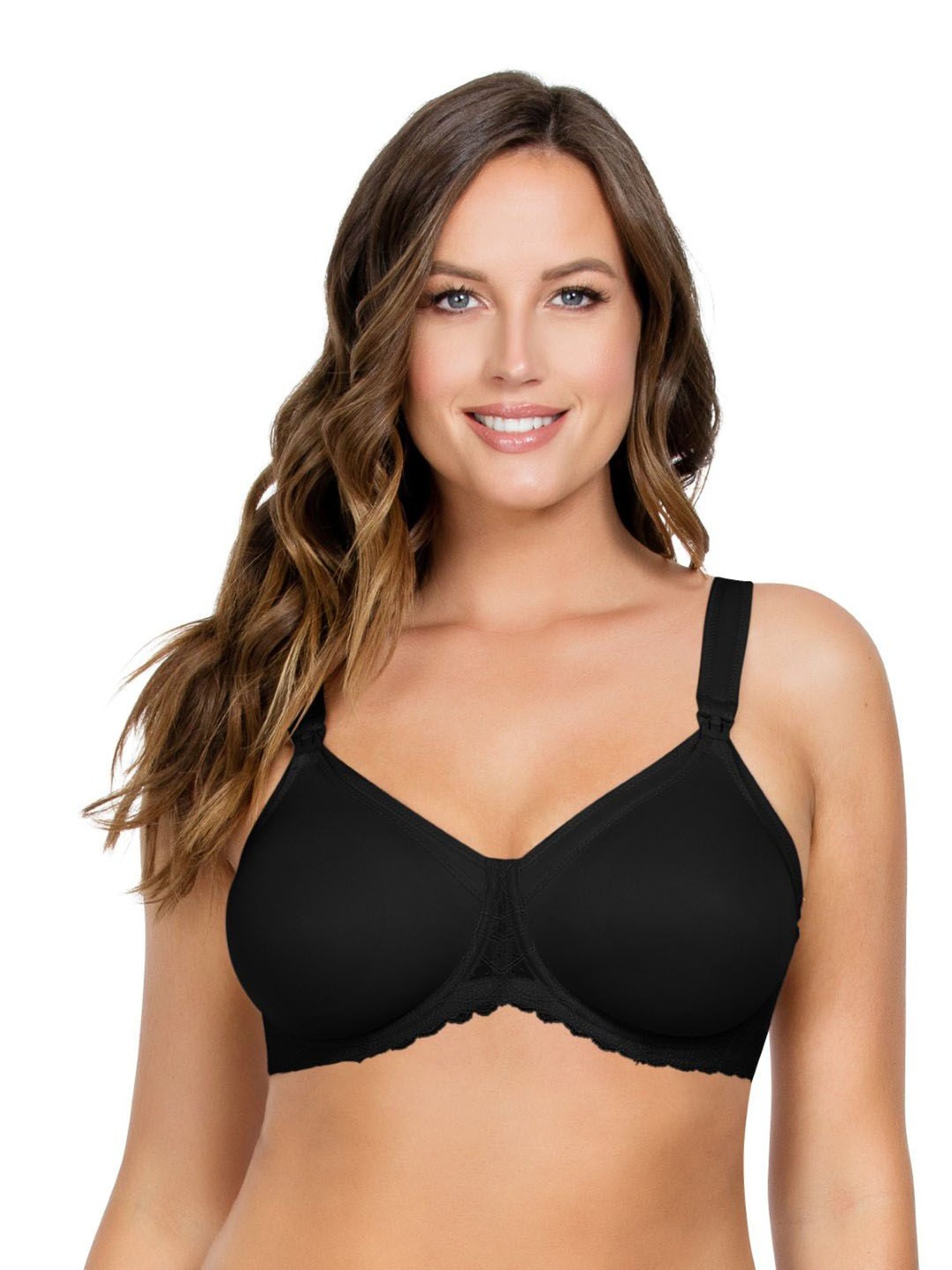 PARFAIT Black Under Wired Non Padded Maternity Bra