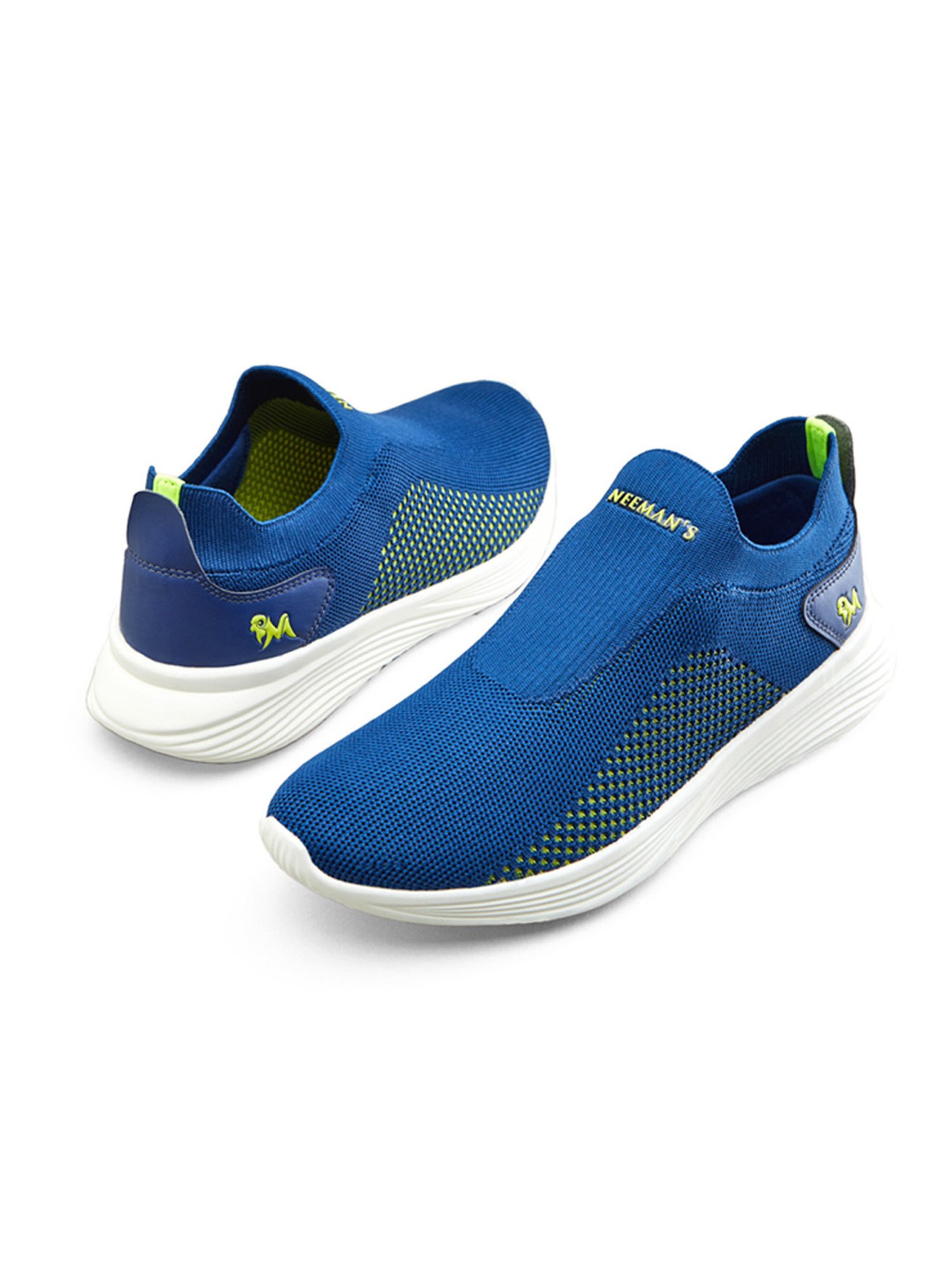 Neemans Men's Everyday Basic Neon Navy Walking Shoes