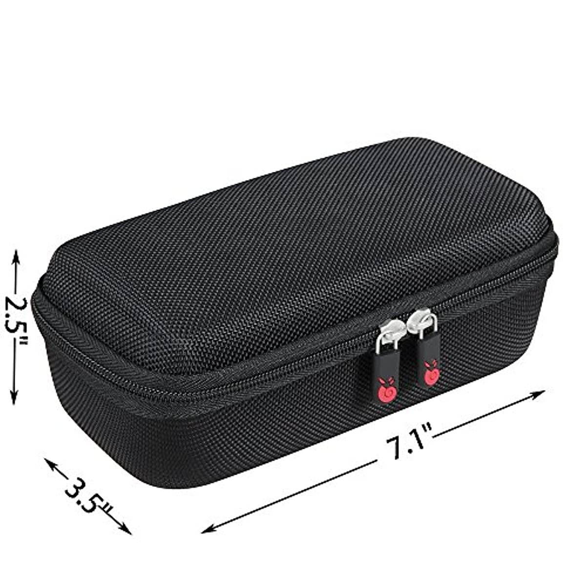 Hermitshell Hard Travel Case Fits DarkBlue/Apie The Newest Generation Ultra Outdoor Portable Wireless Bluetooth Speakers (Black)