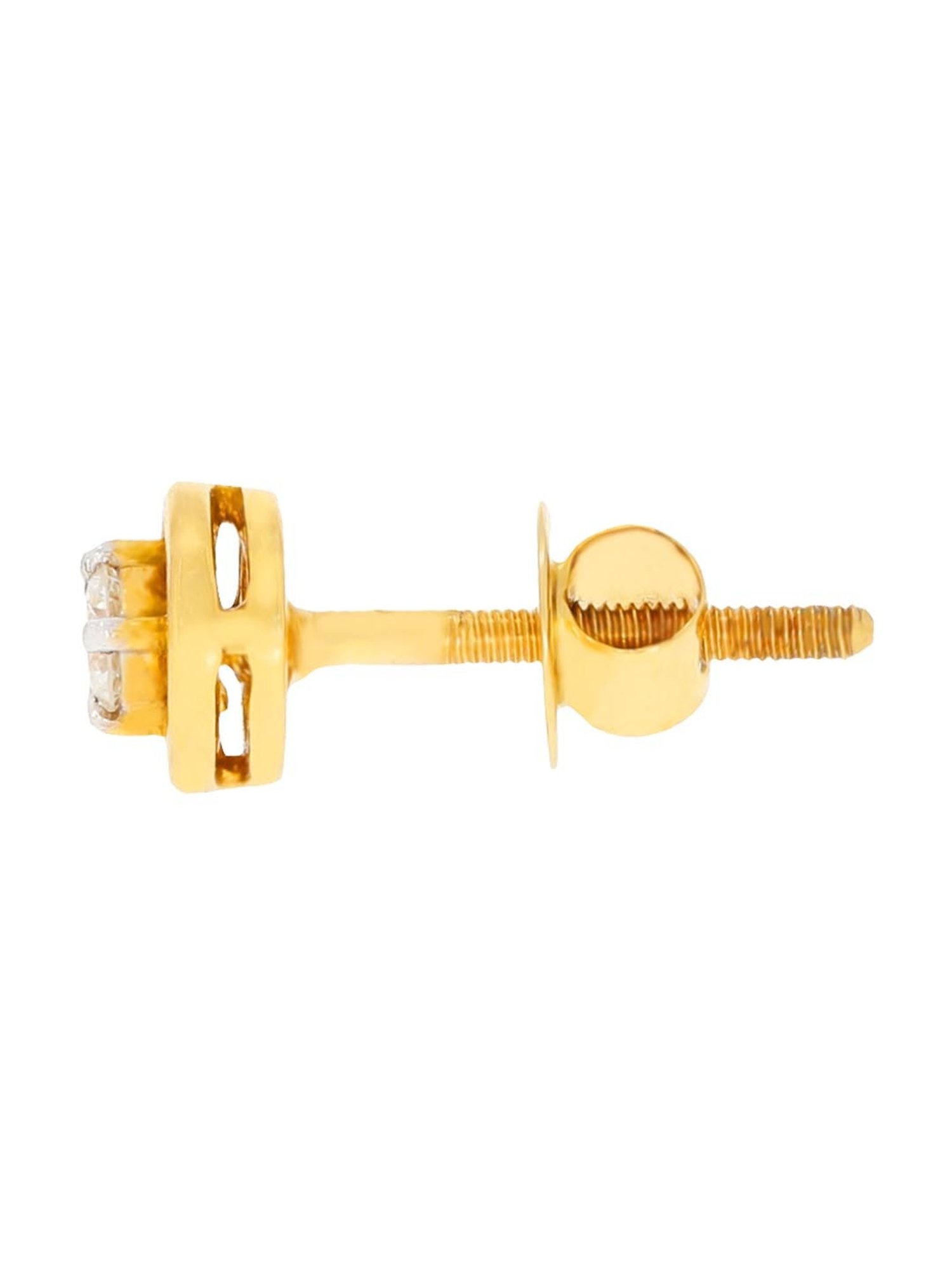 Waman Hari Pethe Jewellers 18k Gold & Diamond Earrings for Women