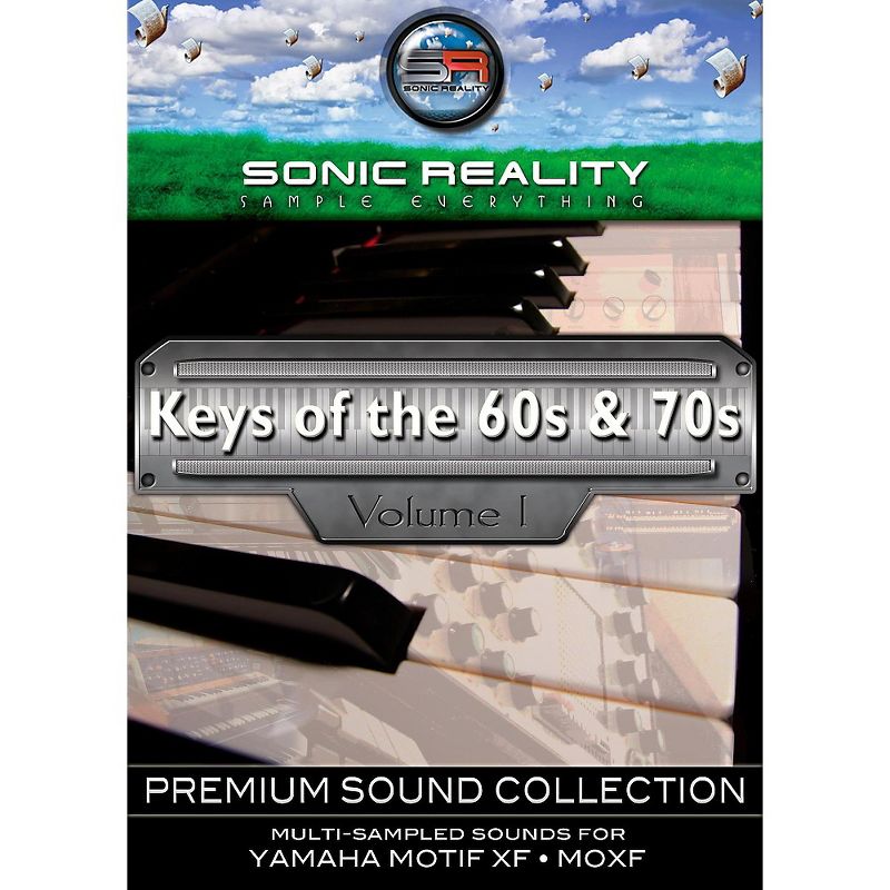 Sonic Reality Keys of the '60s and '70s for Motif Activation Card