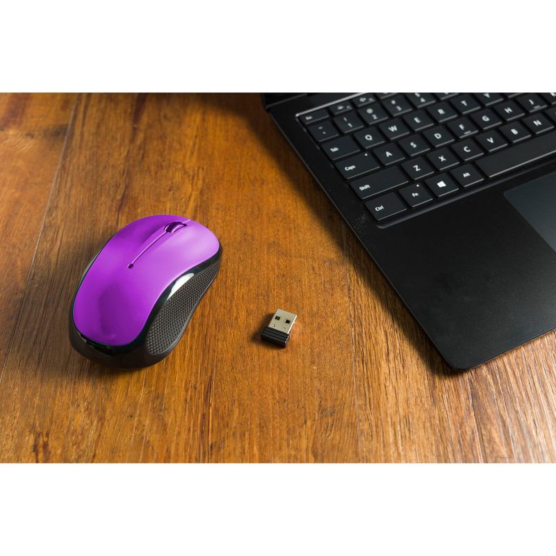 Power Gear Wireless Mouse - Purple