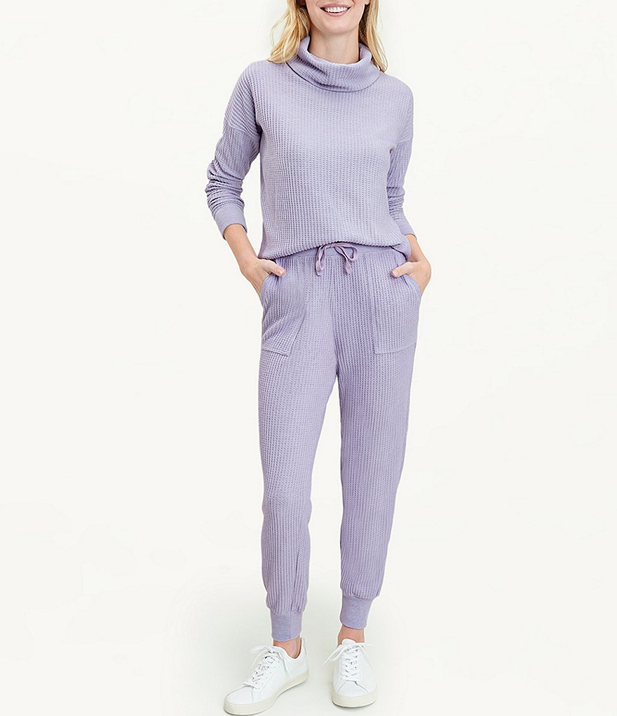 Splendid Knit Firestone Cowl Neck Coordinating Sweatshirt